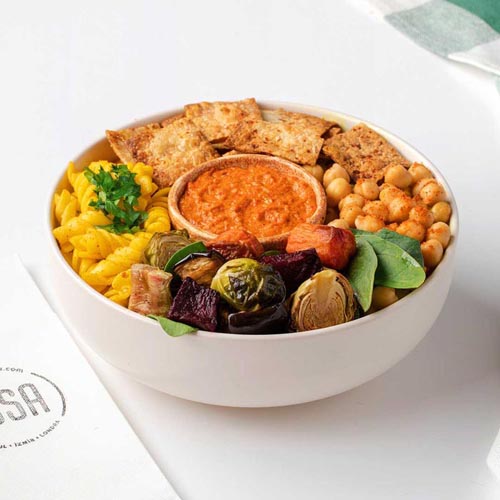 Roasted Joy / Fırında Sebzeli Makarna Kase (Vegan)