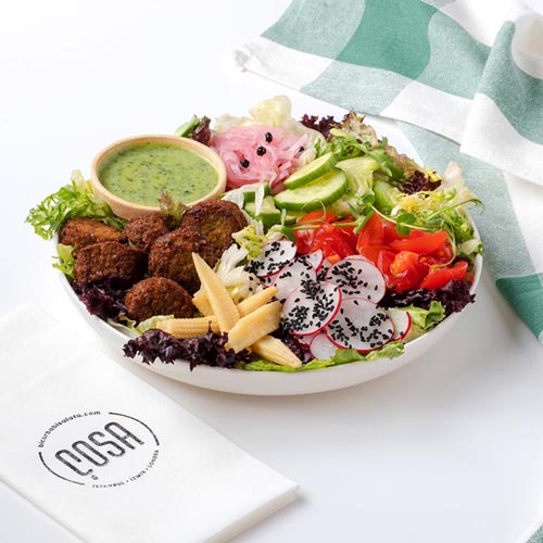 Marrakesh / Falafelli Salata (Vegan)